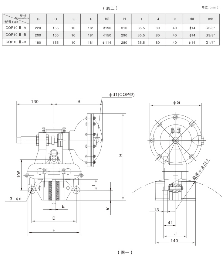 CQP系列B型气动钳盘式制动器02